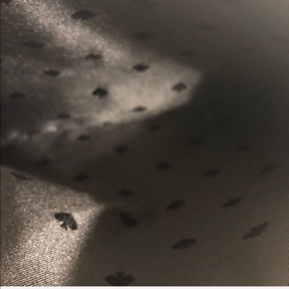 New KATE SPADE ♠️ Black Large Leather Tassel Pouch - Picture 6 of 8